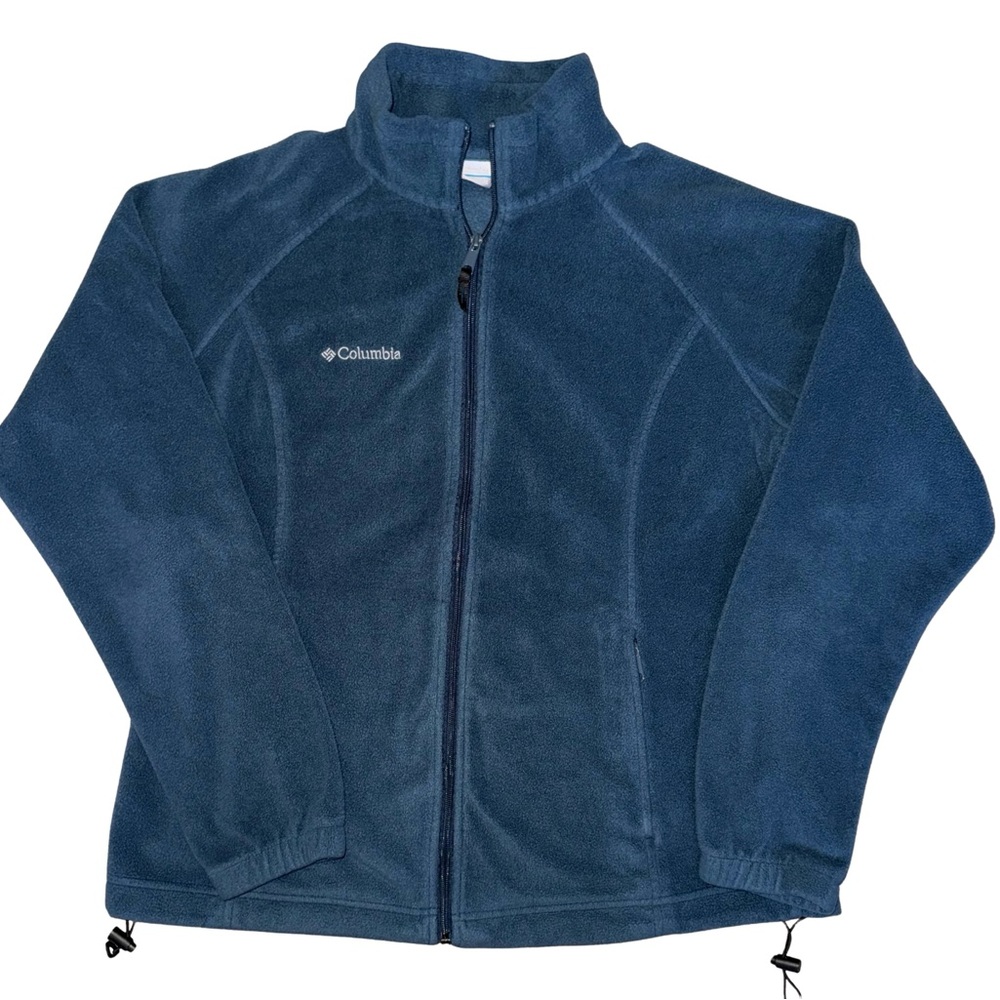 Columbia Navy Blue Men’s Full-Zip Fleece Jacket